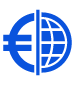 Icono euro globo